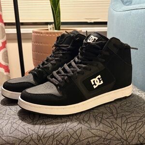 DC Men's Manteca 4 Hi High Top Black Skate Sneakers NEW 11.5